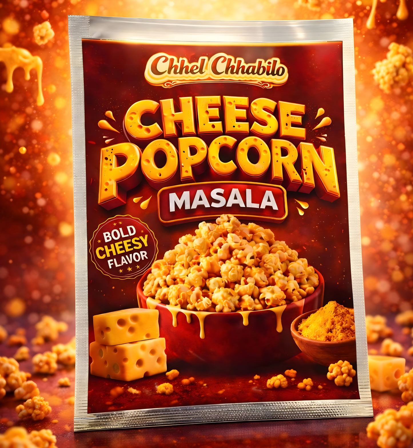 CHEESE POPCORN MASALA ( PACK OF 2 )